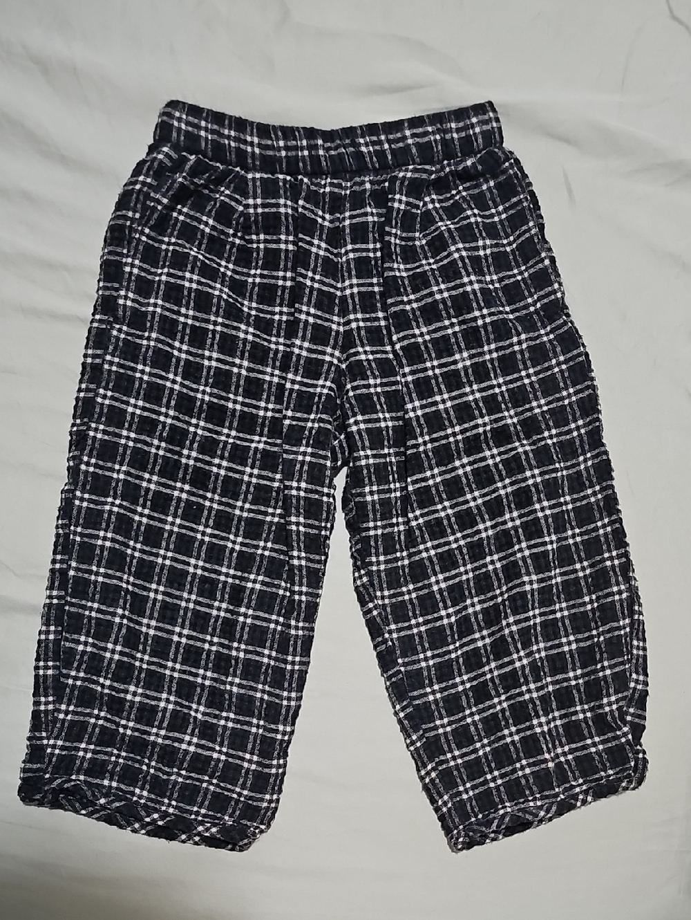 ZARA Plaid Baggy Pants 4T